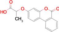 2-[(6-oxo-6H-benzo[c]chromen-3-yl)oxy]propanoic acid