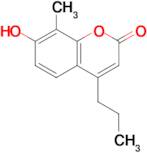 7-hydroxy-8-methyl-4-propyl-2H-chromen-2-one