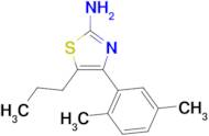 4-(2,5-dimethylphenyl)-5-propyl-1,3-thiazol-2-amine