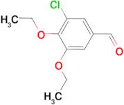 3-chloro-4,5-diethoxybenzaldehyde