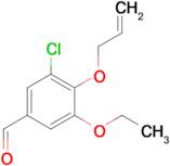 4-(allyloxy)-3-chloro-5-ethoxybenzaldehyde