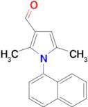 2,5-dimethyl-1-(1-naphthyl)-1H-pyrrole-3-carbaldehyde