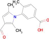 3-(3-formyl-2,5-dimethyl-1H-pyrrol-1-yl)-4-methylbenzoic acid
