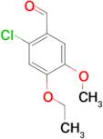 2-chloro-4-ethoxy-5-methoxybenzaldehyde