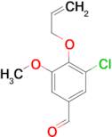 4-(allyloxy)-3-chloro-5-methoxybenzaldehyde