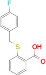 2-[(4-fluorobenzyl)thio]benzoic acid