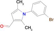 1-(3-bromophenyl)-2,5-dimethyl-1H-pyrrole-3-carbaldehyde