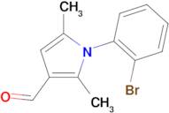 1-(2-bromophenyl)-2,5-dimethyl-1H-pyrrole-3-carbaldehyde