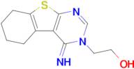 2-(4-imino-5,6,7,8-tetrahydro[1]benzothieno[2,3-d]pyrimidin-3(4H)-yl)ethanol