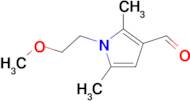 1-(2-methoxyethyl)-2,5-dimethyl-1H-pyrrole-3-carbaldehyde