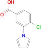 4-chloro-3-(1H-pyrrol-1-yl)benzoic acid