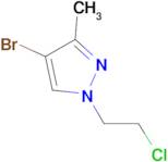 4-bromo-1-(2-chloroethyl)-3-methyl-1H-pyrazole