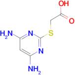 [(4,6-diaminopyrimidin-2-yl)thio]acetic acid