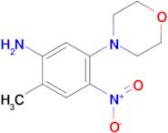 (2-methyl-5-morpholin-4-yl-4-nitrophenyl)amine