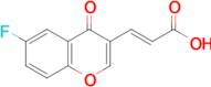 (2E)-3-(6-fluoro-4-oxo-4H-chromen-3-yl)acrylic acid