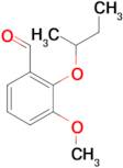 2-sec-butoxy-3-methoxybenzaldehyde