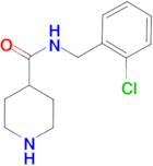 N-(2-chlorobenzyl)piperidine-4-carboxamide