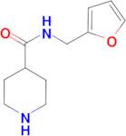 N-(2-furylmethyl)piperidine-4-carboxamide
