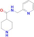 N-(pyridin-2-ylmethyl)piperidine-4-carboxamide