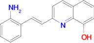 2-[(E)-2-(2-aminophenyl)vinyl]quinolin-8-ol