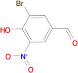 3-bromo-4-hydroxy-5-nitrobenzaldehyde