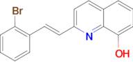 2-[(E)-2-(2-bromophenyl)vinyl]quinolin-8-ol