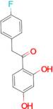 1-(2,4-dihydroxyphenyl)-2-(4-fluorophenyl)ethanone