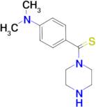 N,N-dimethyl-4-(piperazin-1-ylcarbonothioyl)aniline