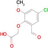 (4-chloro-2-formyl-6-methoxyphenoxy)acetic acid