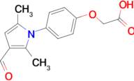 [4-(3-formyl-2,5-dimethyl-1H-pyrrol-1-yl)phenoxy]acetic acid