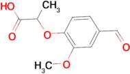 2-(4-formyl-2-methoxyphenoxy)propanoic acid