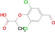 2-(2,6-dichloro-4-formylphenoxy)propanoic acid