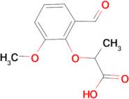 2-(2-formyl-6-methoxyphenoxy)propanoic acid