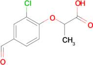 2-(2-chloro-4-formylphenoxy)propanoic acid