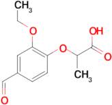 2-(2-ethoxy-4-formylphenoxy)propanoic acid