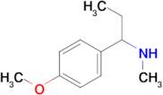 1-(4-methoxyphenyl)-N-methylpropan-1-amine