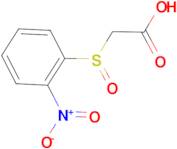 [(2-nitrophenyl)sulfinyl]acetic acid