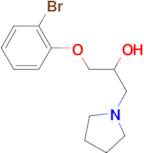 1-(2-bromophenoxy)-3-pyrrolidin-1-ylpropan-2-ol