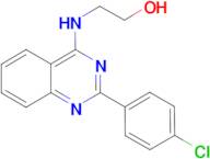 2-{[2-(4-chlorophenyl)quinazolin-4-yl]amino}ethanol