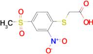 {[4-(methylsulfonyl)-2-nitrophenyl]thio}acetic acid