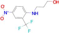 3-{[4-nitro-2-(trifluoromethyl)phenyl]amino}propan-1-ol