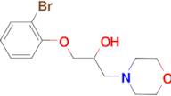 1-(2-bromophenoxy)-3-morpholin-4-ylpropan-2-ol