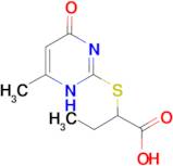 2-[(6-methyl-4-oxo-1,4-dihydropyrimidin-2-yl)thio]butanoic acid