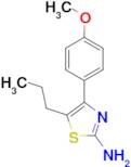 4-(4-methoxyphenyl)-5-propyl-1,3-thiazol-2-amine