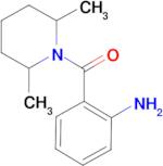 2-[(2,6-dimethyl-1-piperidinyl)carbonyl]aniline