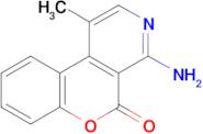 4-amino-1-methyl-5H-chromeno[3,4-c]pyridin-5-one