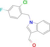 1-(2-chloro-4-fluorobenzyl)-1H-indole-3-carbaldehyde