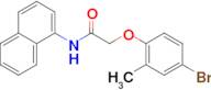 2-(4-bromo-2-methylphenoxy)-N-1-naphthylacetamide