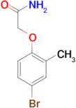 2-(4-bromo-2-methylphenoxy)acetamide