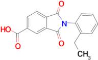 2-(2-ethylphenyl)-1,3-dioxoisoindoline-5-carboxylic acid